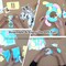 16 sets Handmade 3D Photo Album Decorations Kits-diy Interactive Memory Book, DIY Gift for Young, Girl, Women Baby, Wedding Family Photos(Travel, Anniversary, Birthday Gift) (Material Kit-Color)
